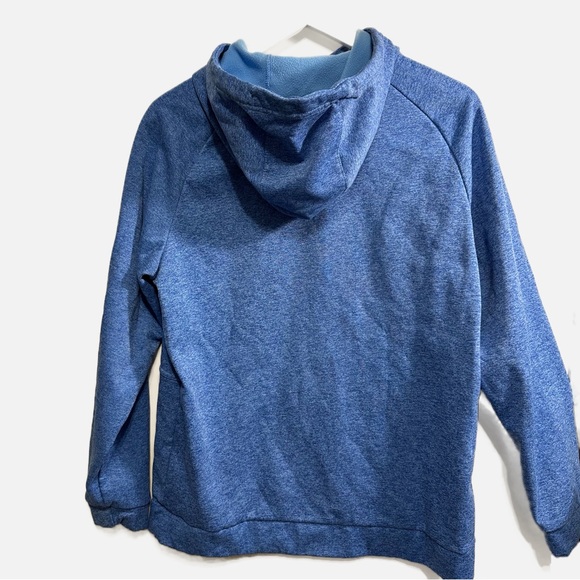 Nike Men's Therma-Fit Hoodie Heather Blue Large - Picture 3 of 7